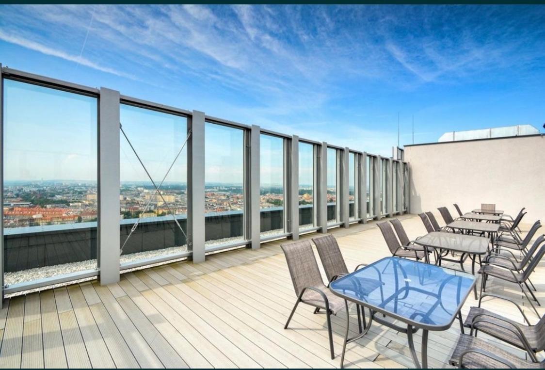 Hanza Tower De Lux Apartament Шчечин Екстериор снимка